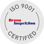 ISO 9001 certificeret af Bruun Inspektion